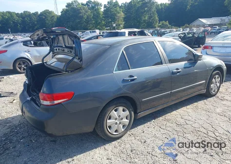 2004 Honda Accord 2.4 Lx from USA, damaged, VIN 1HGCM56374A020117